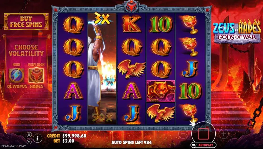 Mobilna odsłona Zeus vs Hades - graj wszędzie